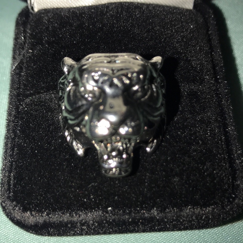 New Men’s Stainless Steele Tiger 🐅 Ring - Picture 7 of 8